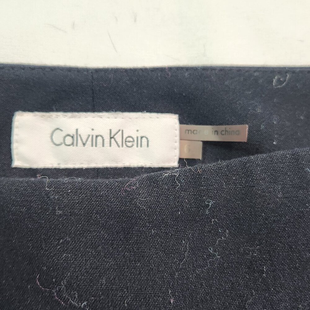 Calvin Klein Black Trouser Pants Size 6          Lot A - Picture 2 of 5